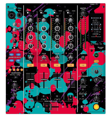 Pioneer DJ DJM 800 Skin Splatfest